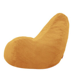icon Gaming Bean Bag Recliner Jumbo Cord Ochre - thumbnail 5