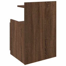 Berkfield Durable Bedside Cabinets 2 Pcs With 2 Drawers Brown Oak 40X36.5X62 Cm - thumbnail 8