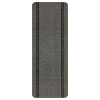 The Rugs Washable Designer Rugs & Mats Lined Bordered Design In Dark Grey 116D - image 1
