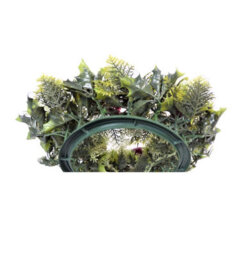 Premier Decorations Limited Red Dressed Artificial Christmas Wreath Door Decoration Apples Pine Cones 45Cm - thumbnail 5