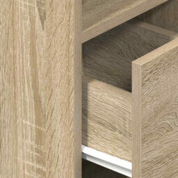 Walplus Bedside Cabinet With Drawer Sonoma Oak 25X31X66 Cm - thumbnail 8