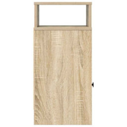 Walplus Bedside Cabinet With Drawer Sonoma Oak 25X31X66 Cm - thumbnail 6