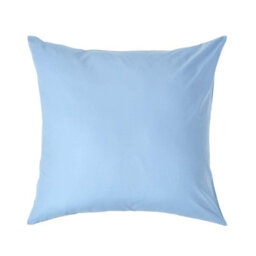 Homescapes Blue Continental Egyptian Cotton Pillowcase 200 Tc, 60 X 60 Cm