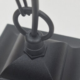 Luminosa Lighting Elstead Chapel Mini Outdoor Pendant Ceiling Light, Black Ip44 - thumbnail 2