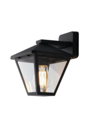 Luminosa Lighting Luminosa Prisma Outdoor Down Wall Lanterns Anthracite, Ip44 19.1X21.8X16Cm - thumbnail 1