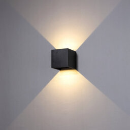 Ultra Beam Lighting Ultrabeam Black Up And Down Outdoor Led Wall Light 6 Watt Led 600 Lumens - thumbnail 1