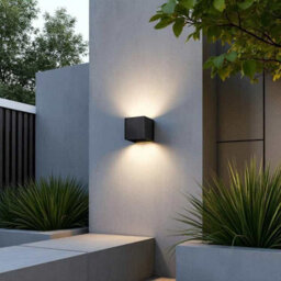 Ultra Beam Lighting Ultrabeam Black Up And Down Outdoor Led Wall Light 6 Watt Led 600 Lumens - thumbnail 3