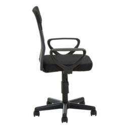 Orsina Ergonomic Black And Dark Grey Home Office Chair, Comfortable Design Work From Home Chair, Movable Chair - thumbnail 3