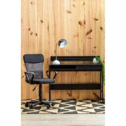 Orsina Ergonomic Black And Dark Grey Home Office Chair, Comfortable Design Work From Home Chair, Movable Chair - thumbnail 5