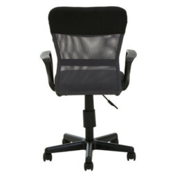Orsina Ergonomic Black And Dark Grey Home Office Chair, Comfortable Design Work From Home Chair, Movable Chair - thumbnail 4