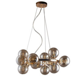 Luminosa Lighting Luminosa Marbelio Modern 15 Light Globe Pendant Ceiling Light, G9 - thumbnail 1