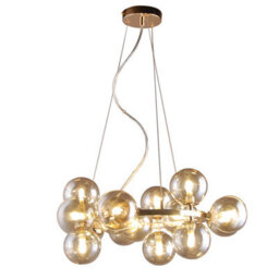 Luminosa Lighting Luminosa Marbelio Modern 15 Light Globe Pendant Ceiling Light, G9 - thumbnail 2