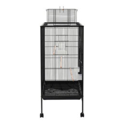 Thehotsale Open Play Top Metal Pet Bird Cage With Casters 45Cm W X 63.5Cm D X 94Cm H - thumbnail 4