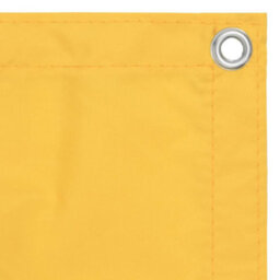 Berkfield Balcony Screen Yellow 90X300 Cm Oxford Fabric - thumbnail 2