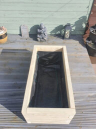 Rectangle Wooden Treated Garden Planter (Albie Range) 80Cm X 40Cm 46Cm High - thumbnail 2