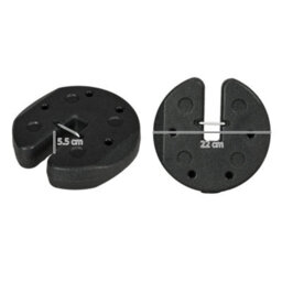 Outsunny Gazebo Weights Set Of 4 With Reinforce Pins, Total 12Kg - thumbnail 3