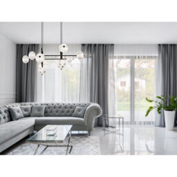 Luminosa Lighting Luminosa Aida Multi Arm Pendant Ceiling Light Matt Black Led 3000/6500/4500K - thumbnail 2