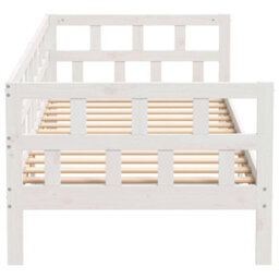 Walplus Day Bed Without Mattress White Solid Wood Pine 90X190 Cm Single - thumbnail 6