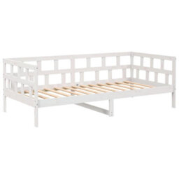 Walplus Day Bed Without Mattress White Solid Wood Pine 90X190 Cm Single - thumbnail 2