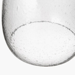 Pacific Lifestyle Beja Organic Shape Tall Clear Bubble Glass Pendant - thumbnail 9