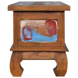 Berkfield Tv Cabinet 110X35X40 Cm Reclaimed Teak Wood - thumbnail 4