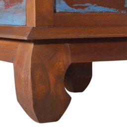 Berkfield Tv Cabinet 110X35X40 Cm Reclaimed Teak Wood - thumbnail 8
