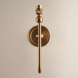 Loops Elegant 2 Pack Dimmable Wall Lights With Brass Finish And Grey Shades - thumbnail 5