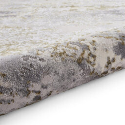 Gold Modern Rug, Abstract Metallic Marble Rug, 11mm Thick Modern Rug, Gold Rug For Bedroom, & Dining Room-120Cm X 170Cm - thumbnail 6