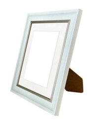 Frames By Post Scandi White Speckled Frame With White Mount For Image Size 7 X 5 Inch - thumbnail 4