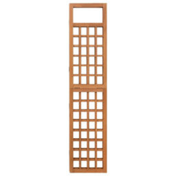 Berkfield 3-Panel Room Divider/trellis Solid Fir Wood 121X180.5 Cm - thumbnail 4