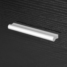 Homcom 4 Drawer File Cabinet Locking Filing Cabinet, Black Wood Effect - thumbnail 9