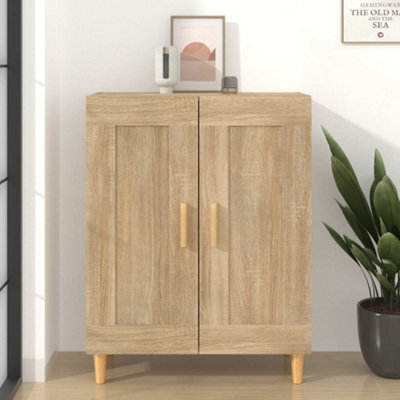 Berkfield Sideboard Sonoma Oak 69.5X34X90 Cm Engineered Wood - image 1