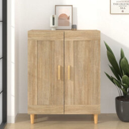 Berkfield Sideboard Sonoma Oak 69.5X34X90 Cm Engineered Wood - thumbnail 1