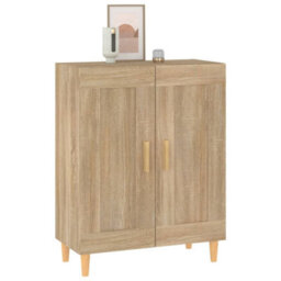 Berkfield Sideboard Sonoma Oak 69.5X34X90 Cm Engineered Wood - thumbnail 5