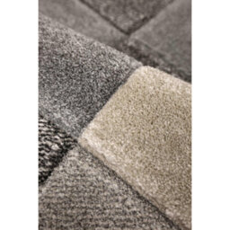 Melrose Grey Blocks Geometric Design X-Large Indoor Area Rug 200/290Cm - thumbnail 2