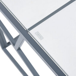 Beliani Coffee Table Orland Glass Silver - thumbnail 6