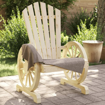 Berkfield Garden Adirondack Chairs 2 Pcs Solid Wood Fir - image 1