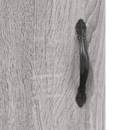 Berkfield Desk Grey Sonoma 140X50X75 Cm Engineered Wood - thumbnail 9