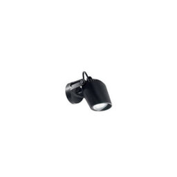 Ideal Lux Minitommy 1 Light Outdoor Wall Spotlight Black Ip66, Gu10 - thumbnail 1