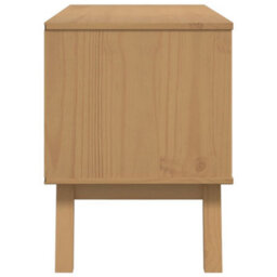 Berkfield Tv Cabinet Olden Brown 114X43X57 Cm Solid Wood Pine - thumbnail 9