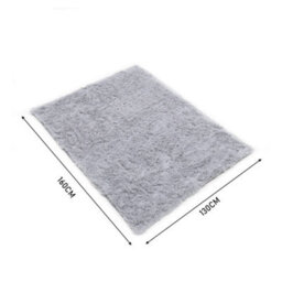 Darphe Grey Machine Washable Plush Throw Blanket 130 Cm W X 160 Cm D - thumbnail 7
