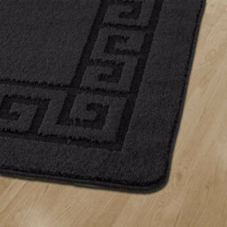 Smart Living Heavy Duty Machine Washable Runner For Hallway, Kitchen Non Slip Floor Mats, Door Mat 50Cm X 80Cm - Black - thumbnail 3