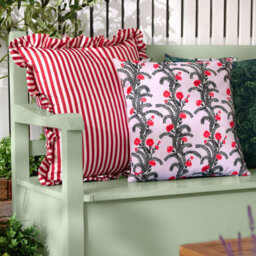 Wylder Cassis Outdoor Polyester Filled Cushion, Lilac, 45 X 45Cm - thumbnail 6