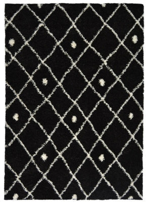 The Rugs Snug Collection Nomadic Shaggy Rugs I044A - image 1