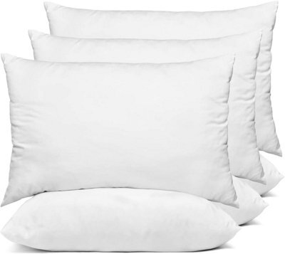 Nod Off Pack Of 6 Bed Pillows - Ultra-Bounce Down Alternative Hypoallergenic And Dust Mite Sleeping Pillow, Hotel Quality Pillow S - image 1