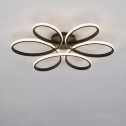 43Cm Modern Led Ceiling Light Chandelier Dimmable Pendant Lamp For Living Room Bedroom - thumbnail 4