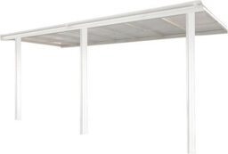 Primrose White Garden Veranda Canopy Patio Shade Pergola 10Ft X 10Ft - thumbnail 4