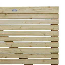 Premier Garden Supplies Slatted Garden Gate Roma Range H.3Ft X W.3Ft Fully Framed Wooden Pressure Treated Decorative Venetian Timber Garden Door - thumbnail 2