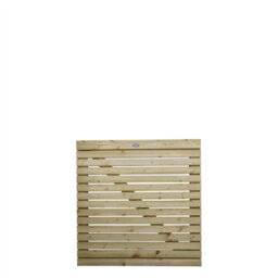 Premier Garden Supplies Slatted Garden Gate Roma Range H.3Ft X W.3Ft Fully Framed Wooden Pressure Treated Decorative Venetian Timber Garden Door - thumbnail 8