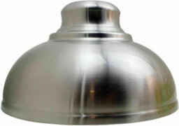 Vintage Satin Nikel Metal Ceiling Lamp Shade Easy Fit Light Pendant 29Cm Modern Hanging Lighting Shade For Bedroom - thumbnail 6